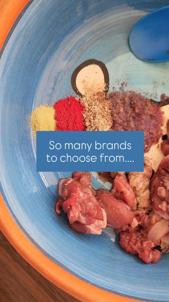 There are more and more dog food brands emerging and finding a good one is becoming harder and harder thanks to clever marketing. 

It always feels like a battle to do anything with our dogs these days!!

Ignore the sales pitch and just check these things.
1. Is it raw?
2. What are the ingredients? 
3. are there synthetic additives?

At a minimum You're looking for a raw product, with human grade meat, organs, veggies and some fruit. Some whole-food supplements like kelp powder are fine and no crushed bone or added vitamins. Then you can mix proteins, give your dog a bone and throw in some real whole-food additives like coconut oil, and egg, pumpkin seeds, garlic etc. 

I promise its a lot easier than it sounds and ensures you have control of your dogs health. 

My preferred supplier is @rogue.raw use ORGANIX at checkout for a discount and to support me 🥰
I've looked at and tried a lot of brands over the years and I've stuck with RR for probably 4 years now 💙